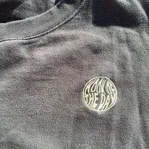 Men's Kook of the Day Sweatshirt Black Spell-Out XL Surf Wipeout IG Sport Beach